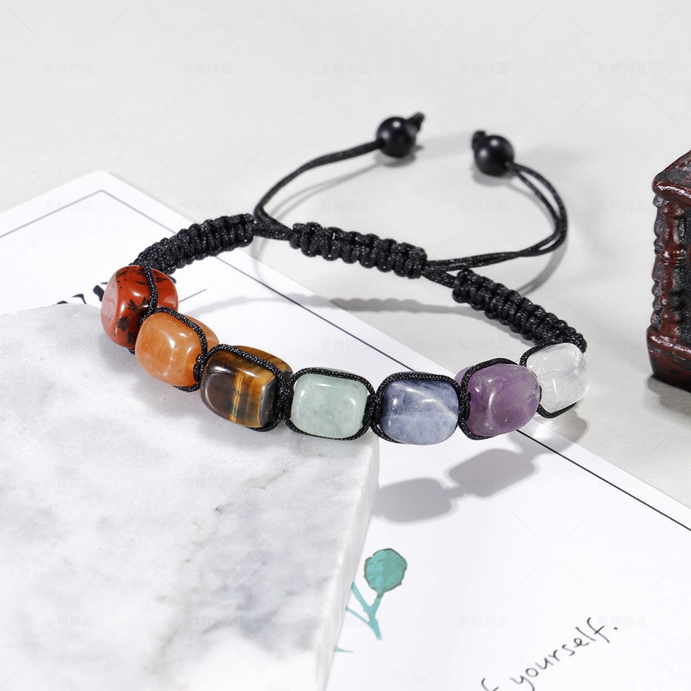 Wholesale Natural Tiger Eye Crystal Bracelet