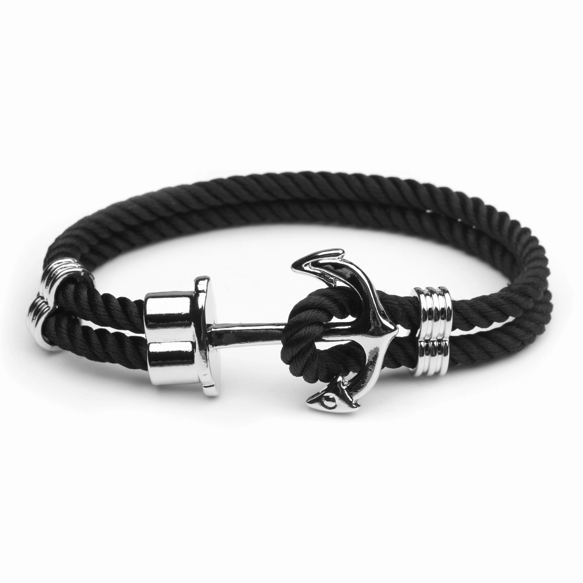 Wholesale Navy Anchor Alloy Bracelet