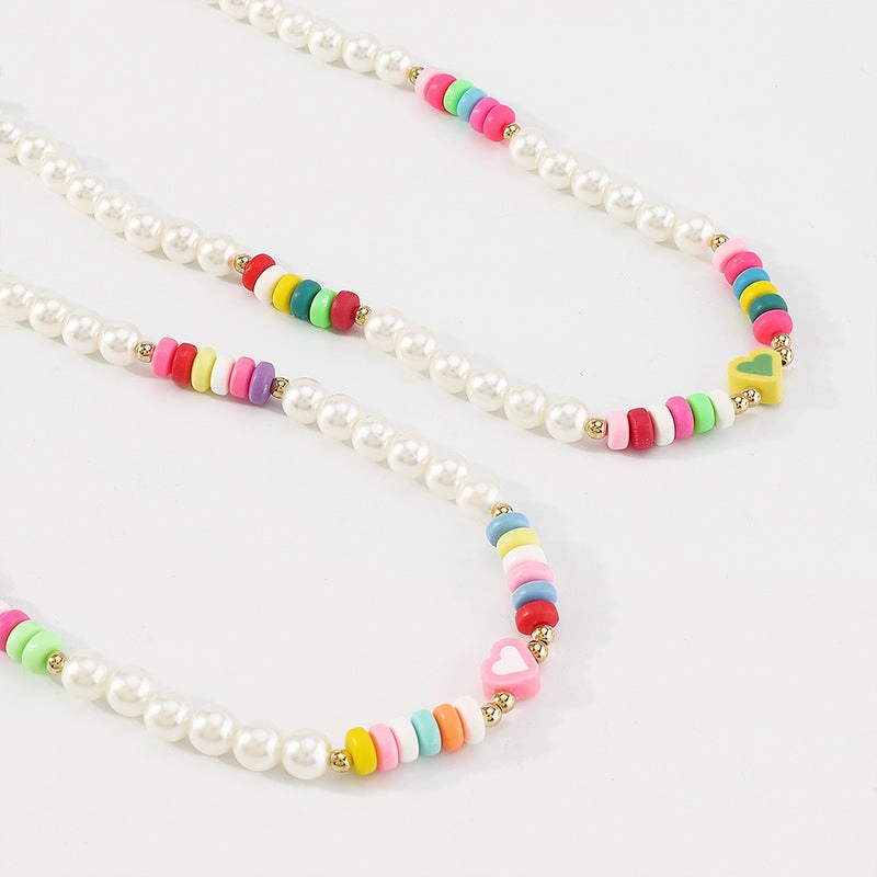 Wholesale Necklaces Imitation Pearl N9966 Bohemian Ethnic Necklace OLY-NE-QD006