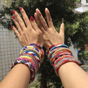 Wholesale Nepal Essential Oil Diffuser Japanese Hand-woven Beaded Bracelet