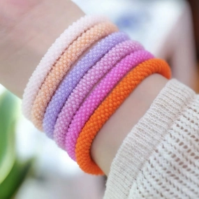 Wholesale Nepal Japanese Essential Oil Diffuser Hand-woven Solid Color Bracelet