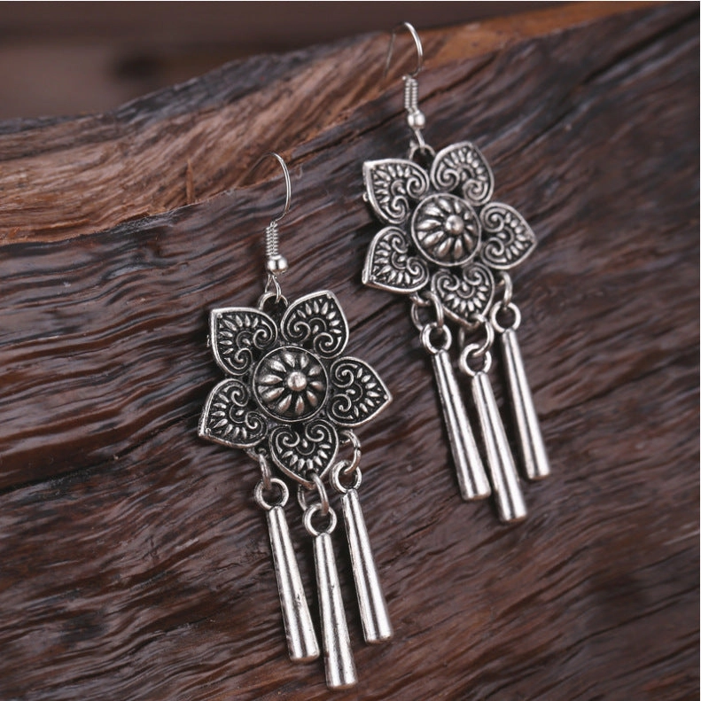 Wholesale Nepal Vintage Alloy Earrings
