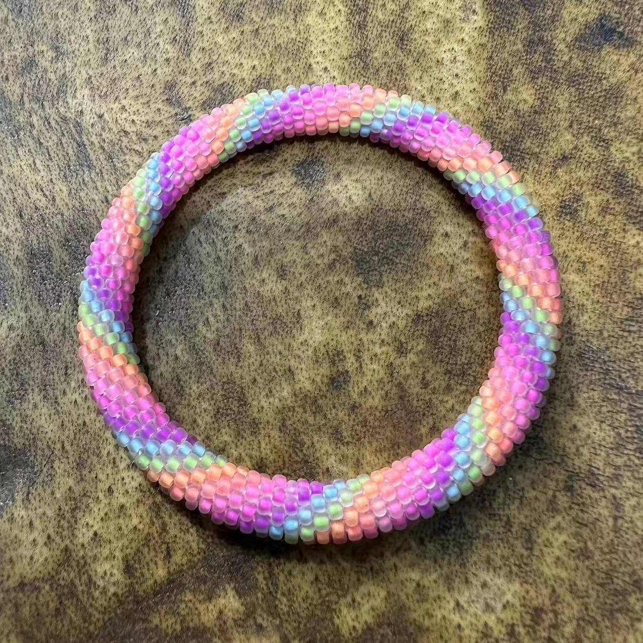 Wholesale Nepalese Hand-woven Japanese Essential Oil Diffuser Beaded Bracelet