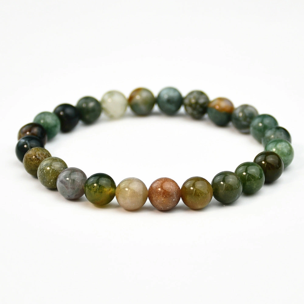 Wholesale New Chinese bracelet 8mm round beads natural stone bracelet