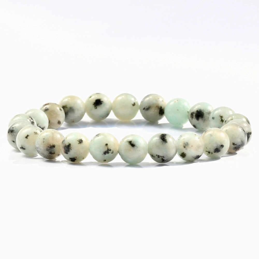 Wholesale New Chinese bracelet 8mm round beads natural stone bracelet