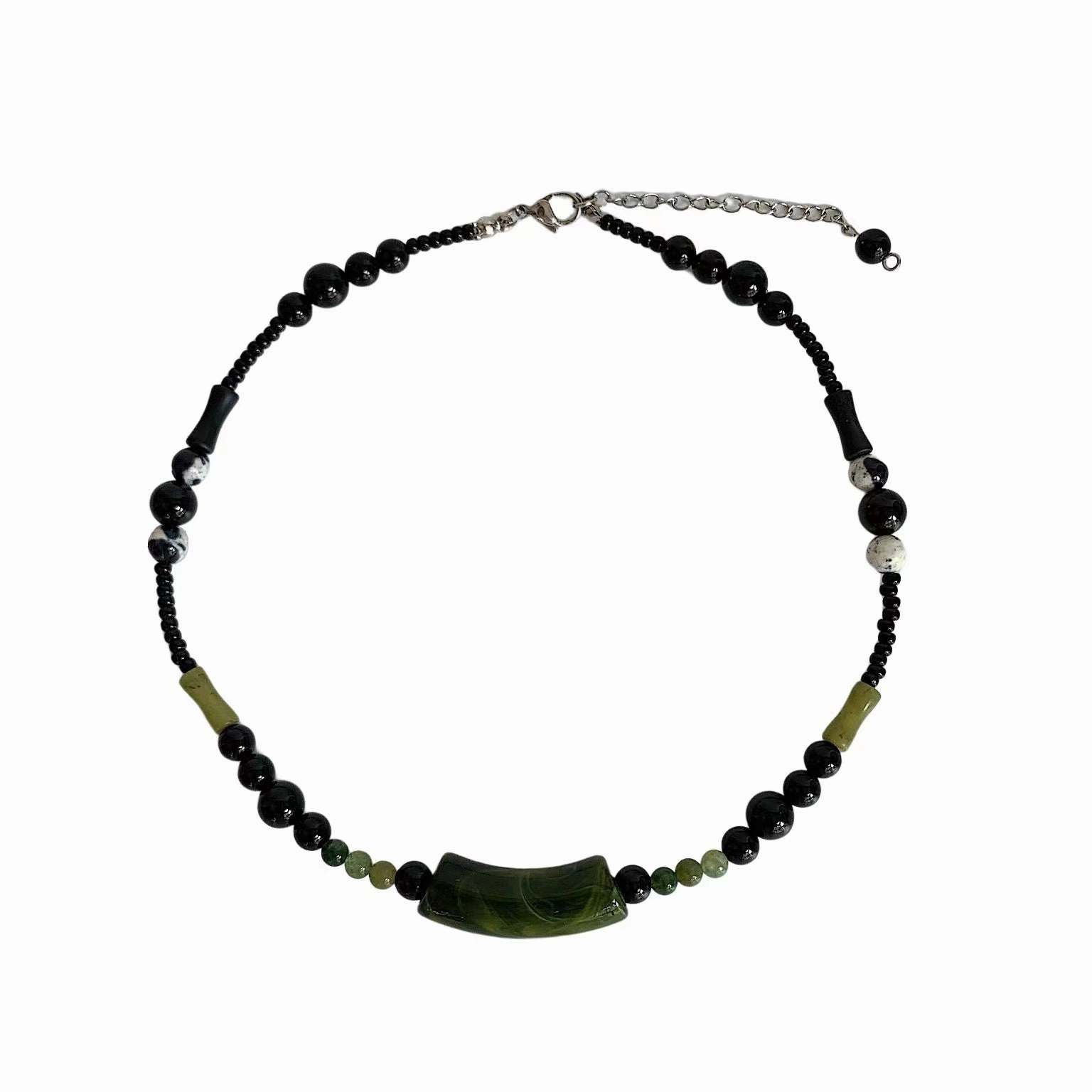 Wholesale New Chinese National Style Natural Stone Necklace