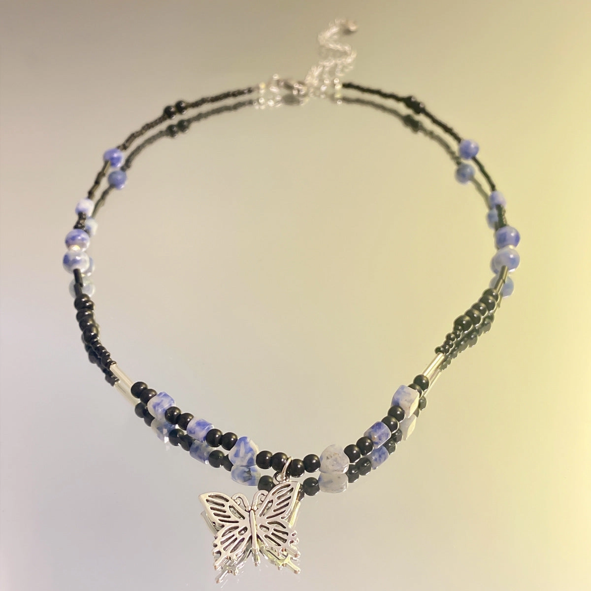 Wholesale New Chinese National Style Natural Stone Necklace