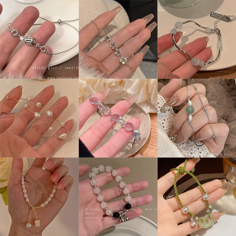 Wholesale New Chinese Style Handmade Crystal Beaded Bracelet