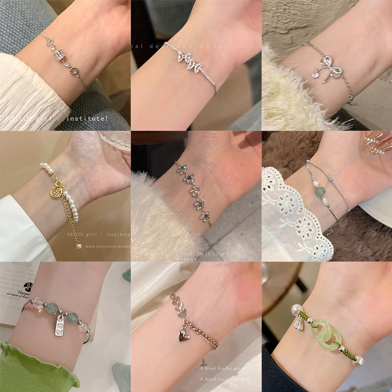 Wholesale New Chinese Style Handmade Crystal Beaded Bracelet