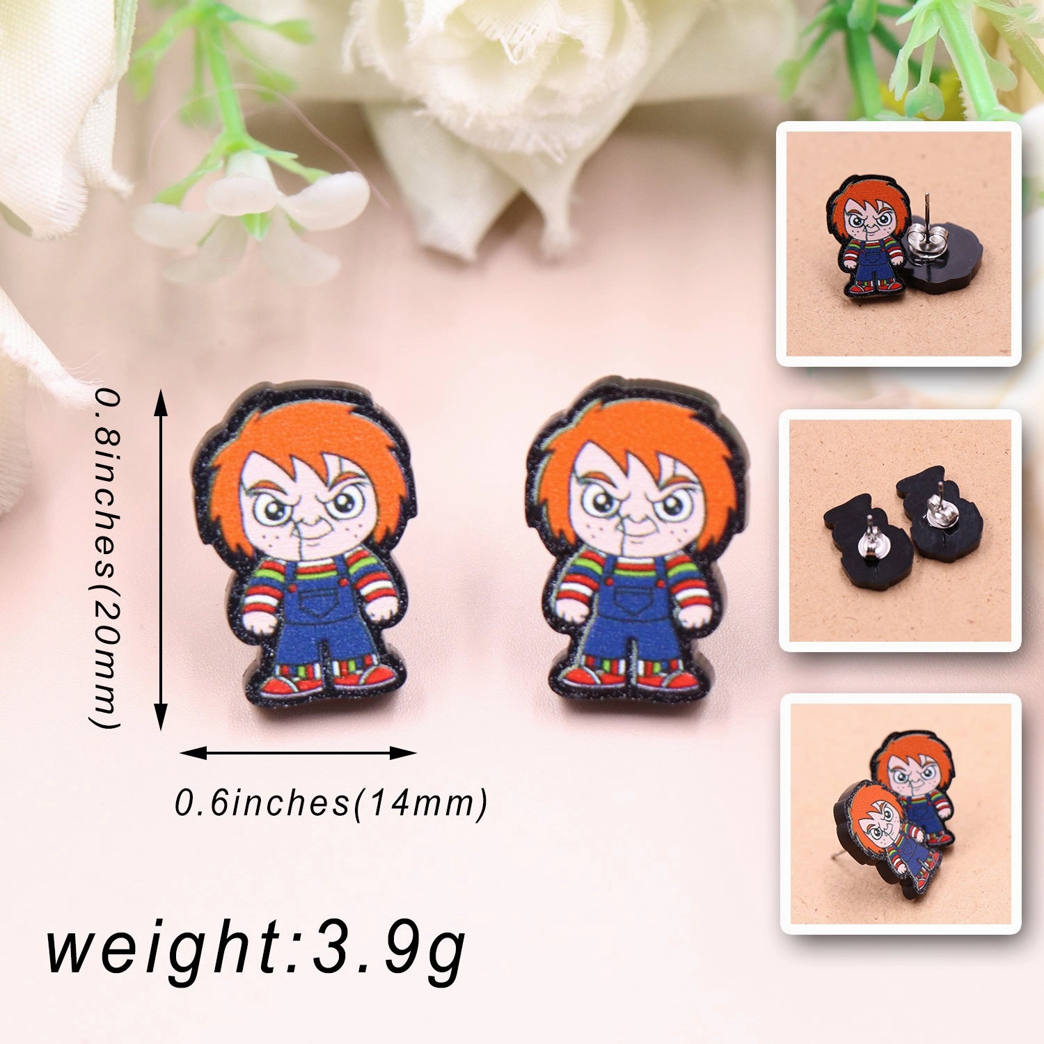 Wholesale  New Movie Character Fashion Halloween Earrings