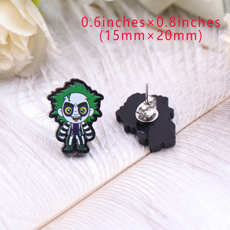 Wholesale  New Movie Character Fashion Halloween Earrings