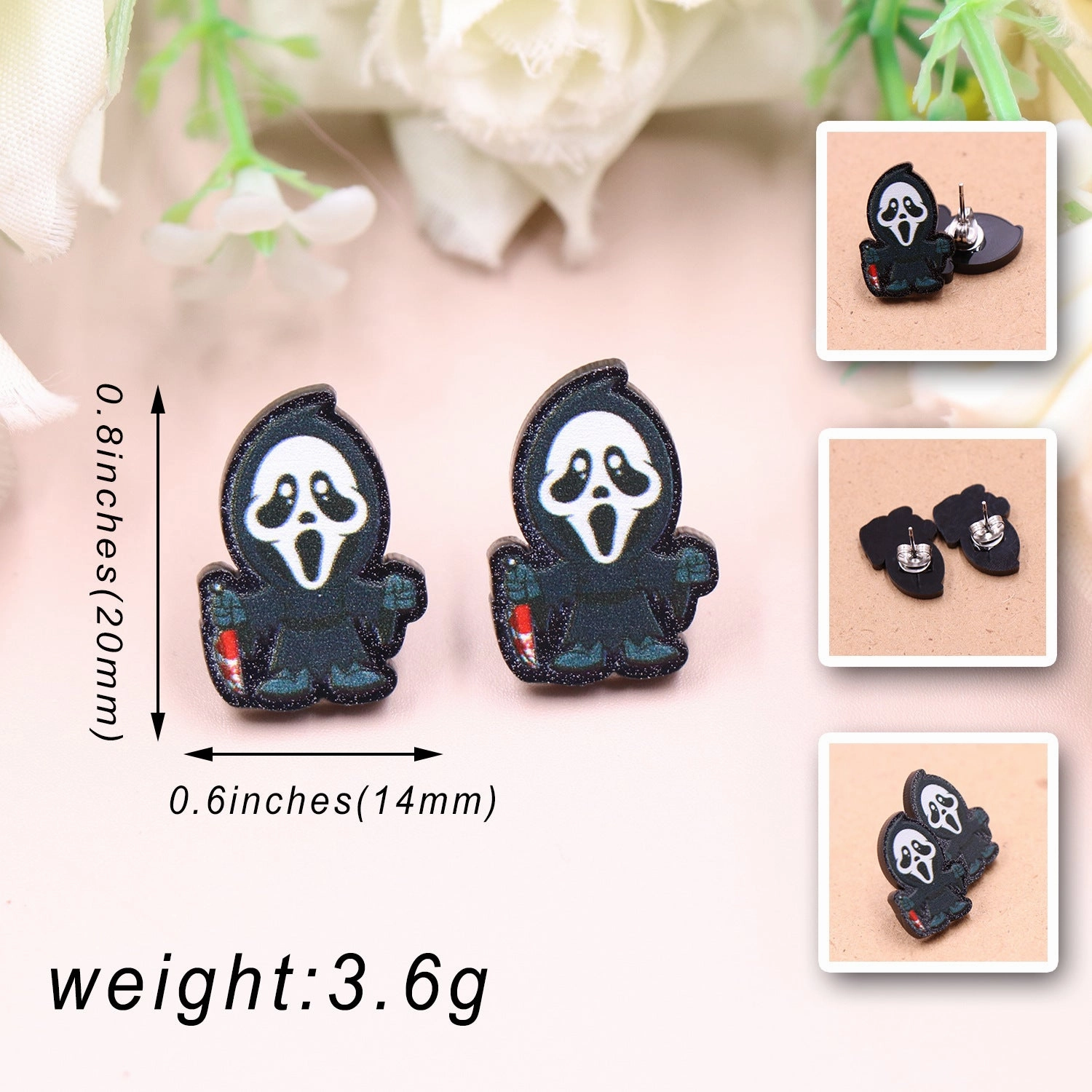 Wholesale  New Movie Character Fashion Halloween Earrings