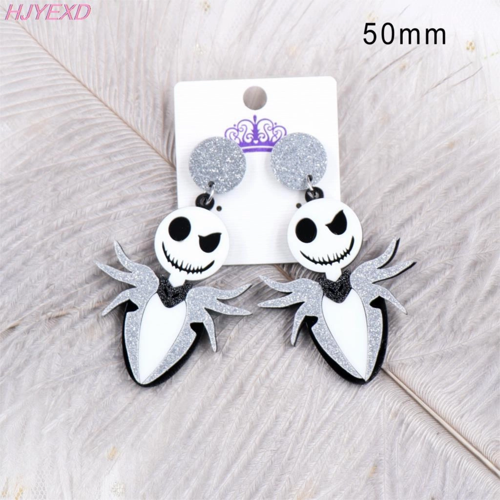 Wholesale New Pre-Christmas Nightmare Acrylic Halloween Earrings