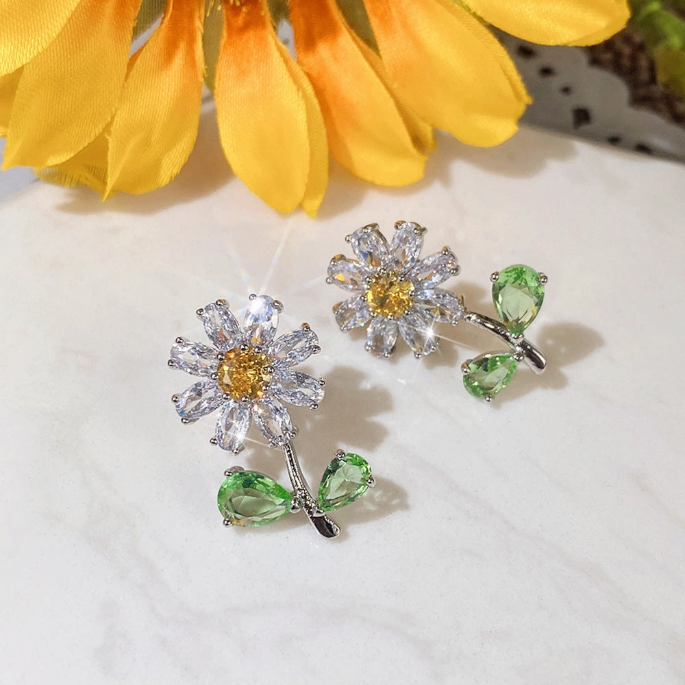 Wholesale Niche Designs Daisy Copper Earrings