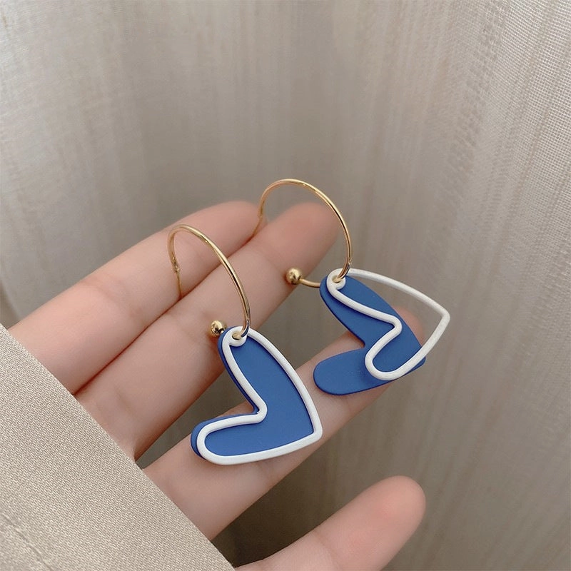 Wholesale Niche Retro Silver Earrings