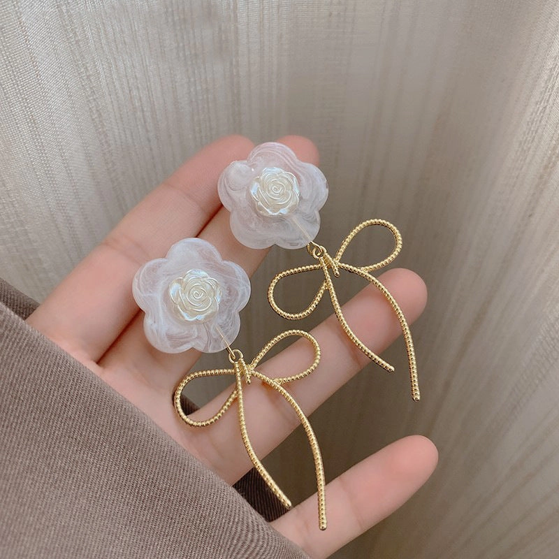 Wholesale Niche Retro Silver Earrings