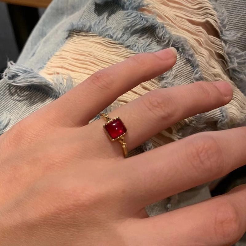 Wholesale Niche unique vintage index finger ring