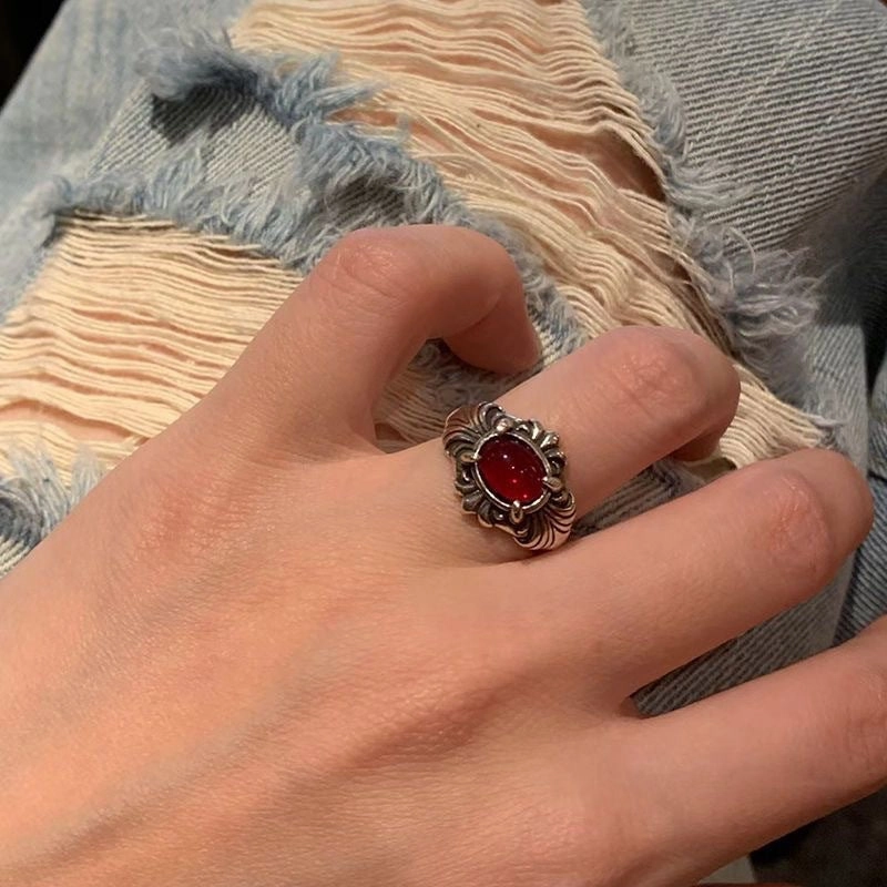 Wholesale Niche unique vintage index finger ring