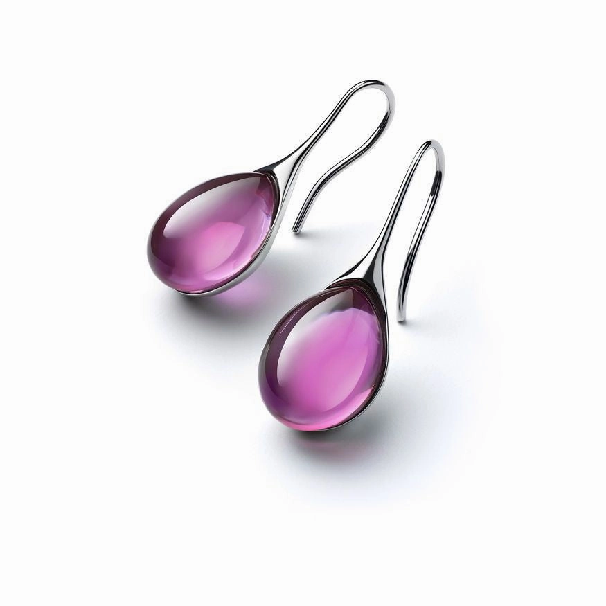 Wholesale Nine Colors Mosaic Opal Earrings