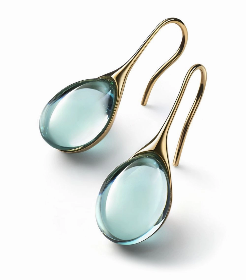 Wholesale Nine Colors Mosaic Opal Earrings
