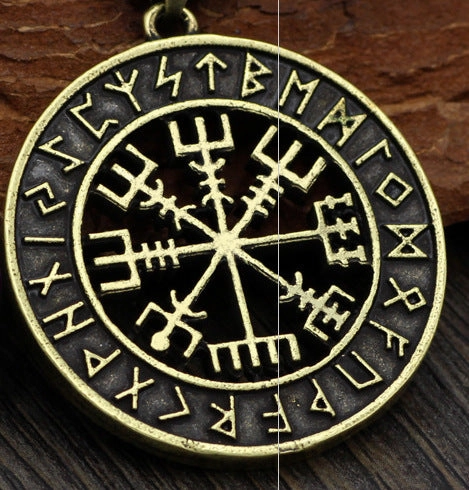Wholesale Nordic Writing Pendant Necklace