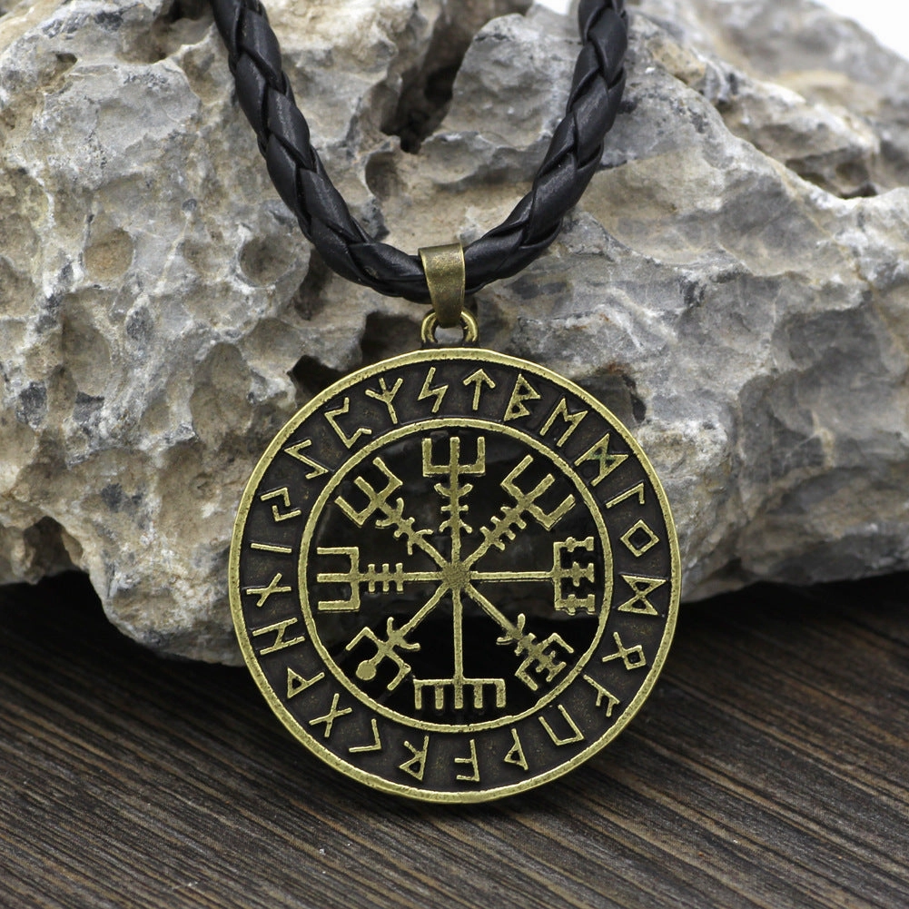 Wholesale Nordic Writing Pendant Necklace