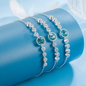 Wholesale Ocean Heart Alloy Bracelet