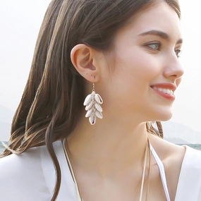 Wholesale Ocean Wind Conch Shells Earrings