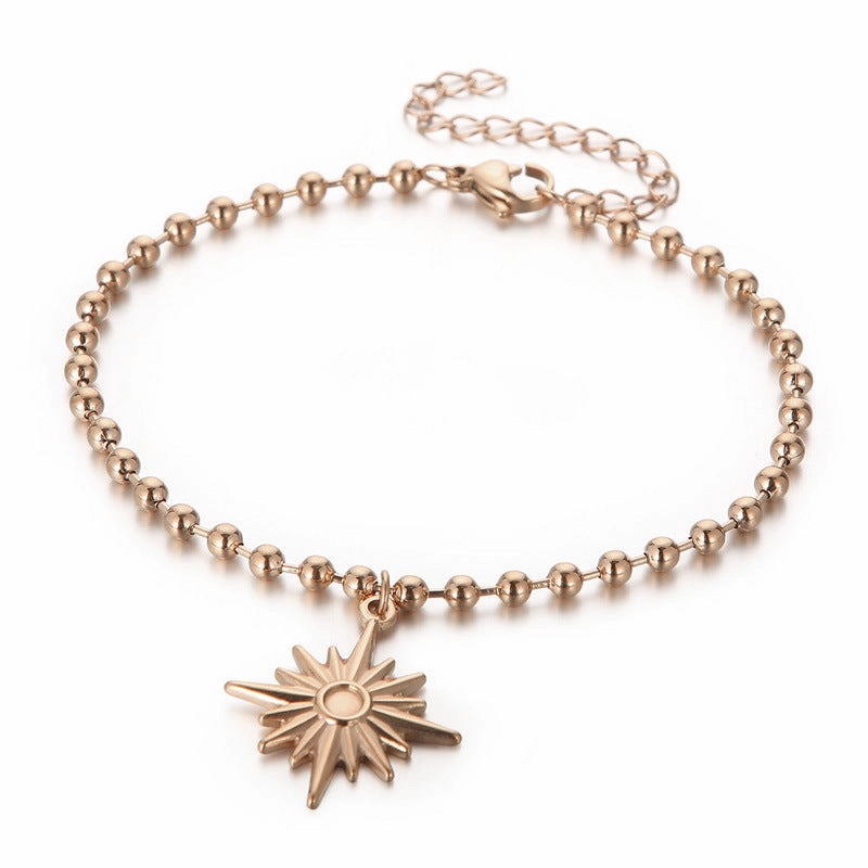 Wholesale Octagram Ladies Suits Gold Plated Necklaces