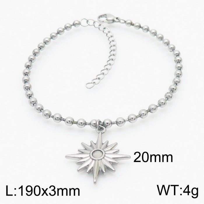 Wholesale Octagram Ladies Suits Gold Plated Necklaces