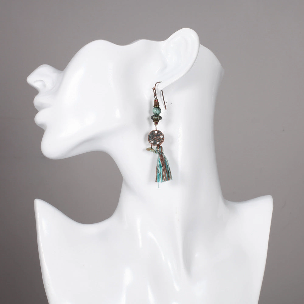 Wholesale of Ethnic Minority Series Alloy Earrings