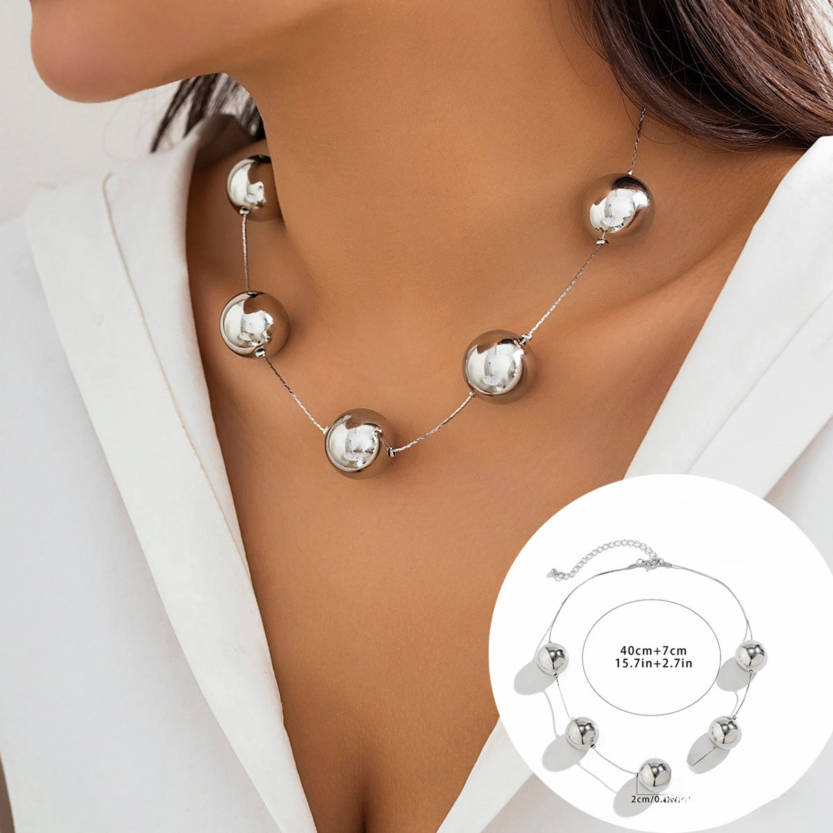 Wholesale of Multi-layer Round Pearl Layered Necklaces