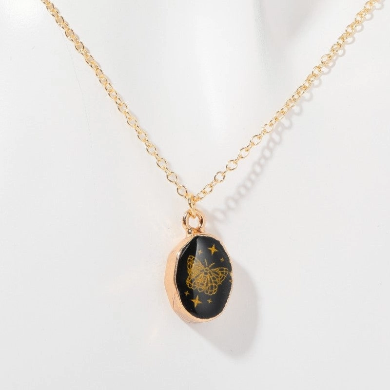 Wholesale of Natural Stone Gemstone Copper Necklaces