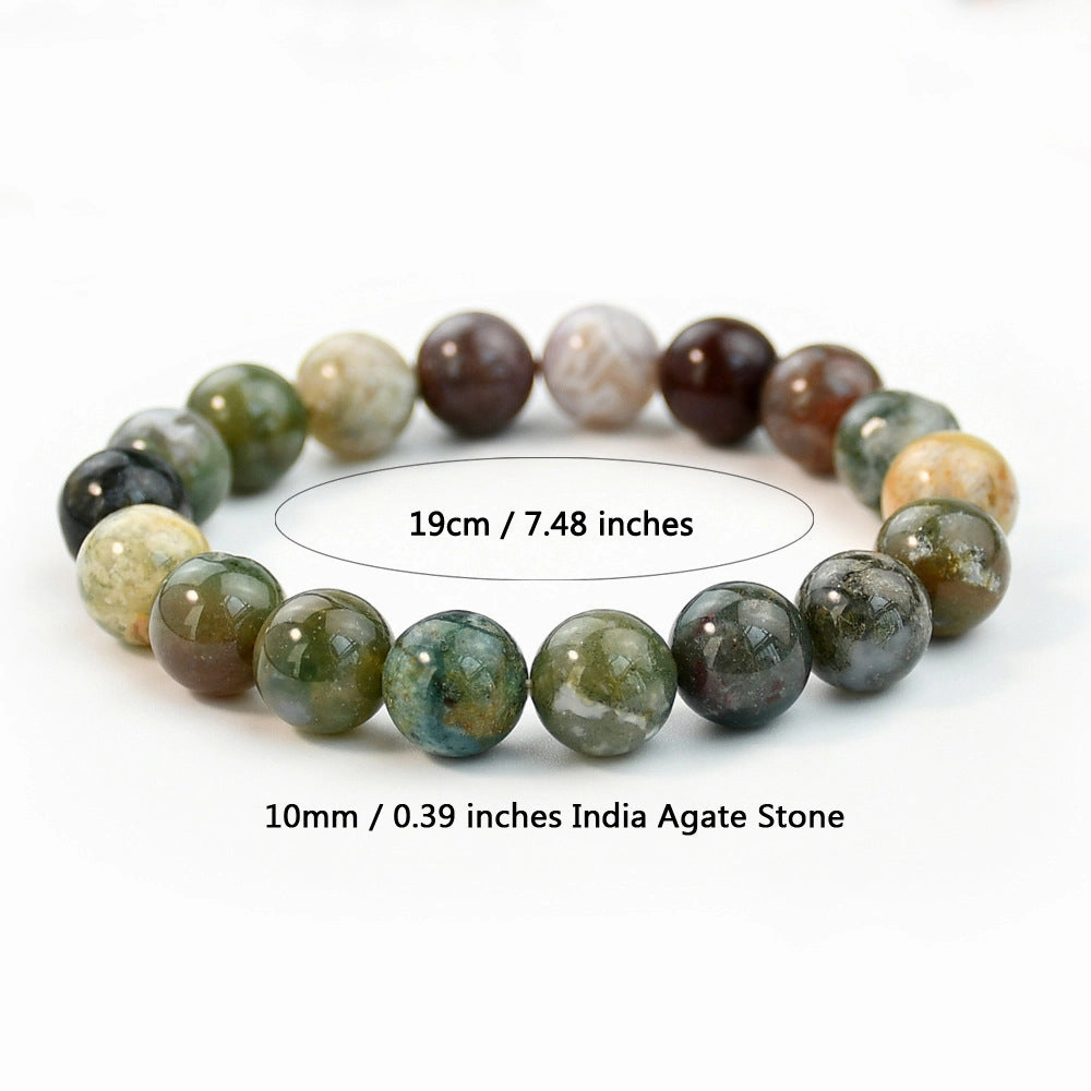 Wholesale of New Chinese Style Colorful Natural Stone Beaded Bracelets