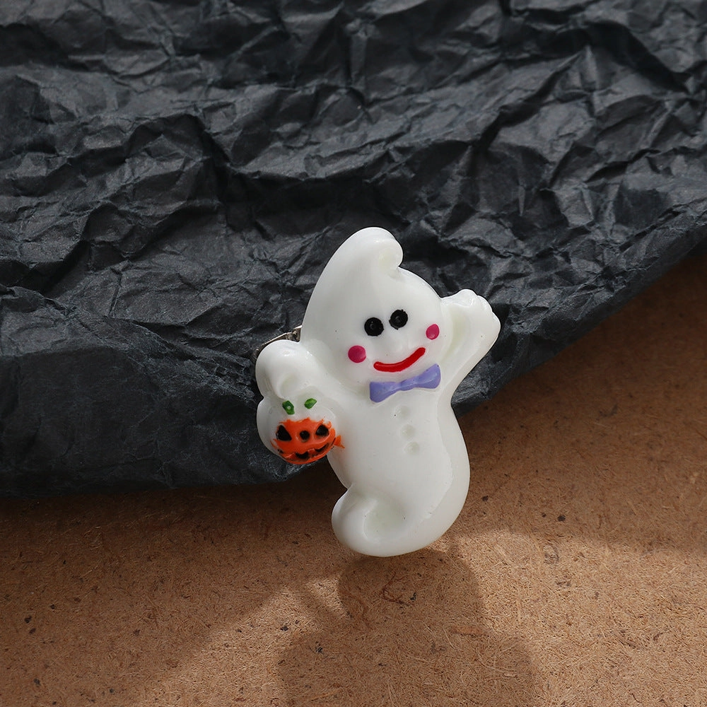 Wholesale of New Halloween Death Ghost Pumpkin Resin Rings