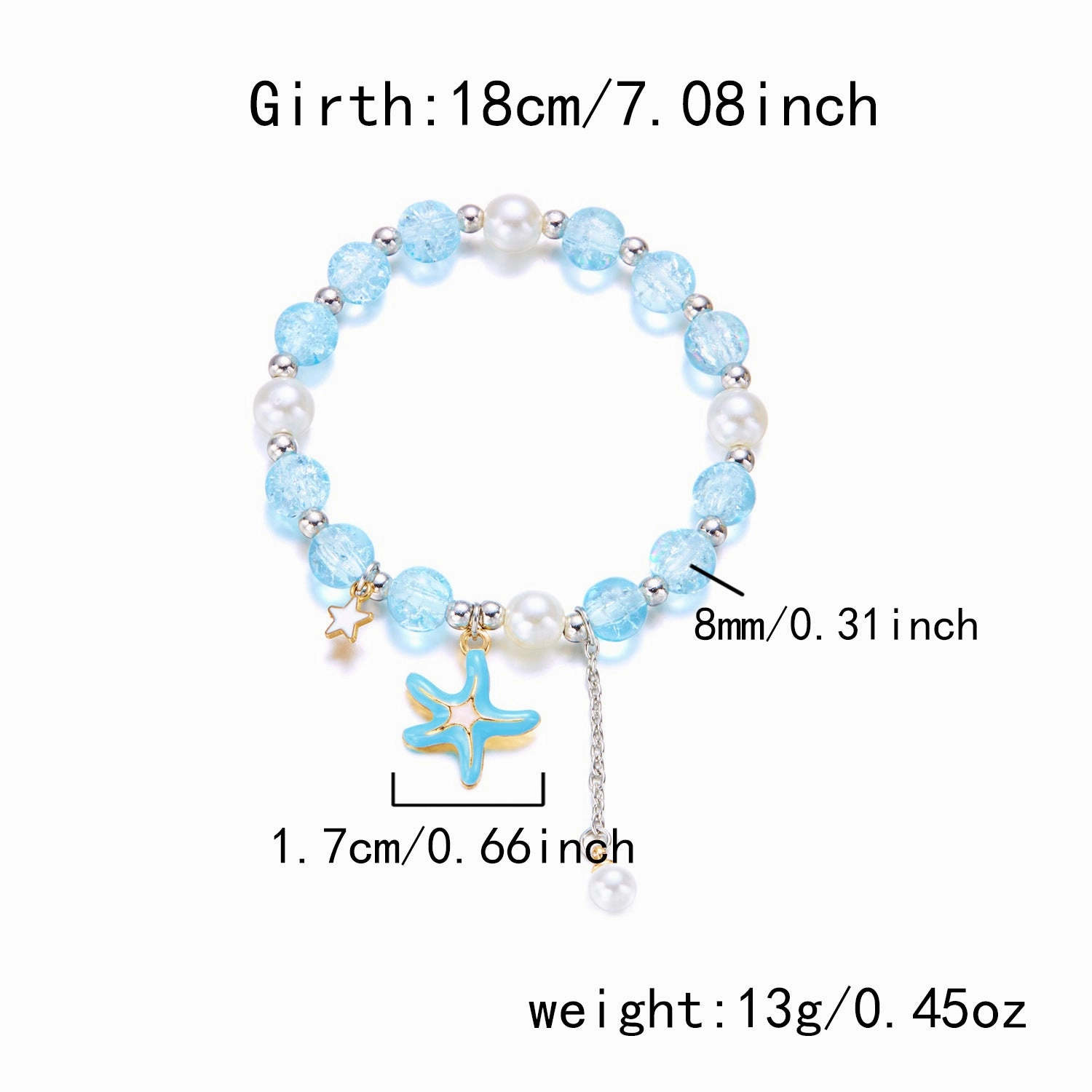 Wholesale Oil Drop Shell Pearl Beaded Bell Braided Rope Bracelet