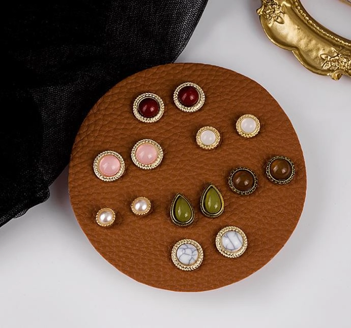 Wholesale One Week Set Vintage Combo Earrings
