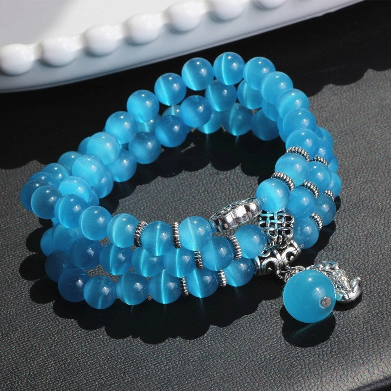 Wholesale Opal Three Circle Ladies Bracelet