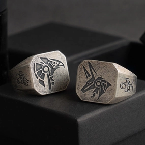 Wholesale Open Retro Cool Style Personality Single Rings