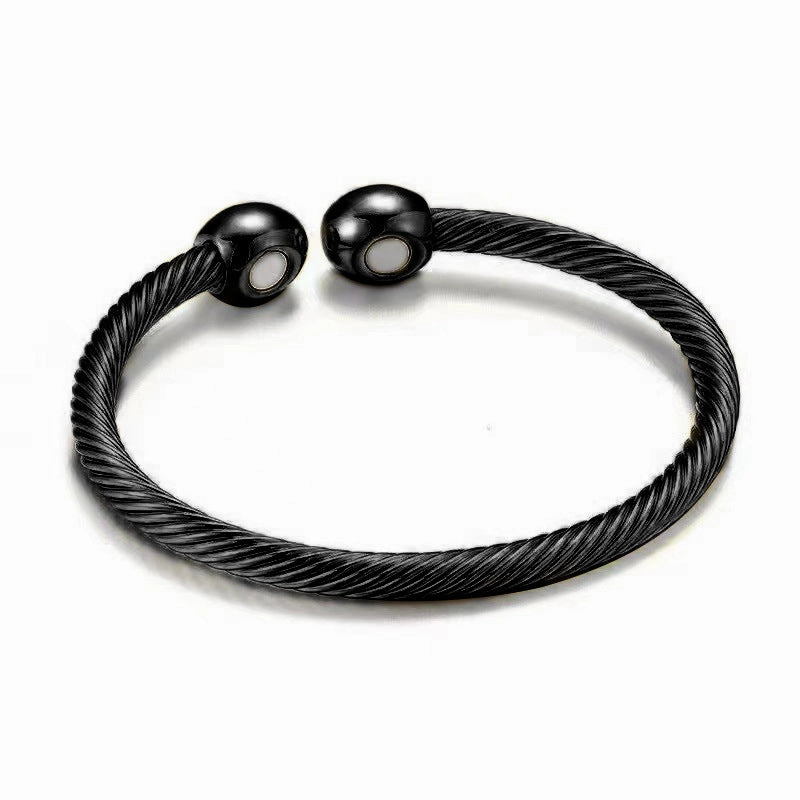 Wholesale Opening Magnet Rose Gold Threaded Bracelet