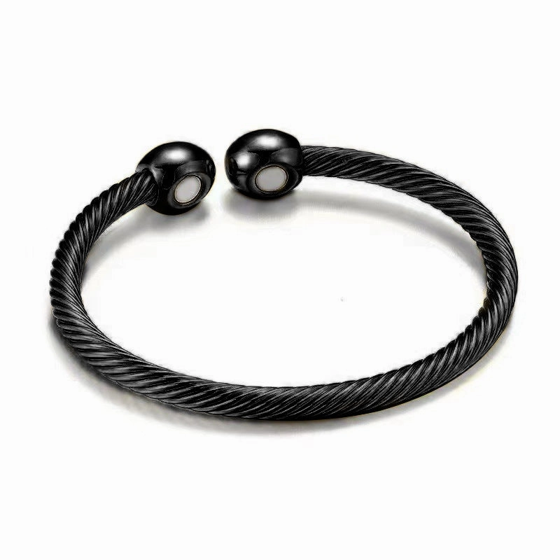 Wholesale Opening Magnet Rose Gold Threaded Bracelet