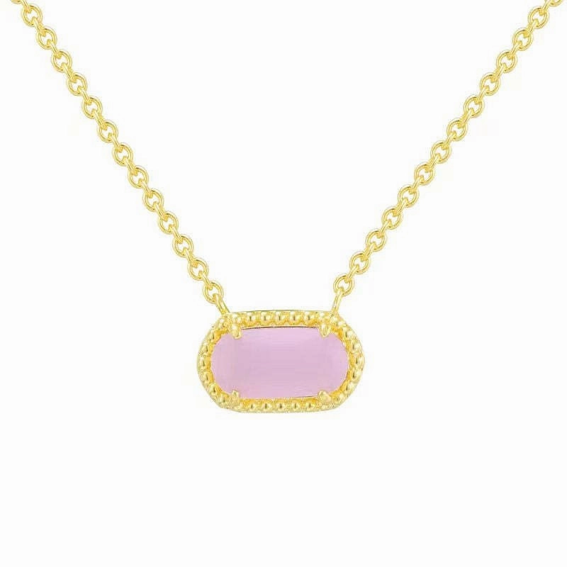 Wholesale Oval Emerald Copper Necklaces