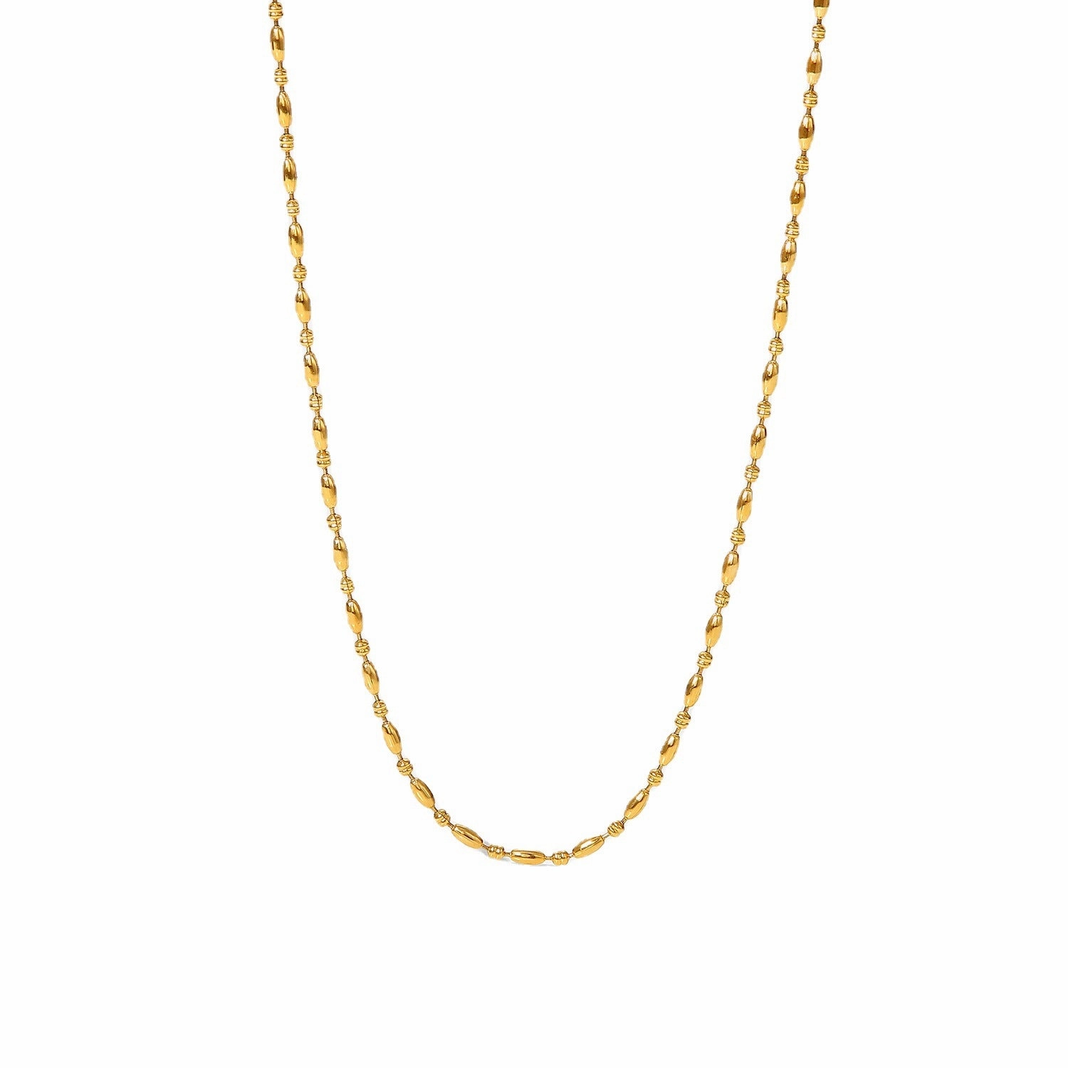 Wholesale Oval Women's Personalized Stainless Steel Necklace