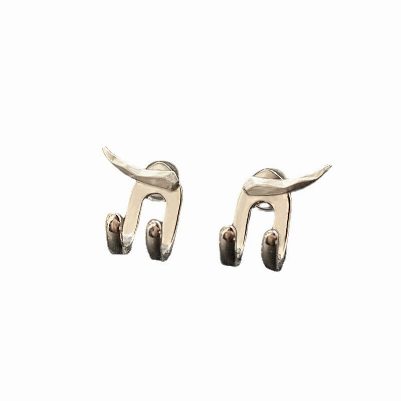 Wholesale Pair Hook Claw Irregular Nike Hook Earrings