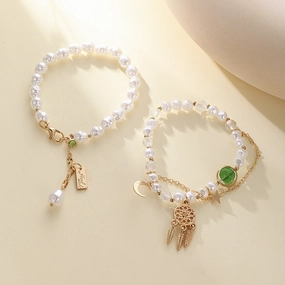 Wholesale Pearl Alloy Bracelet