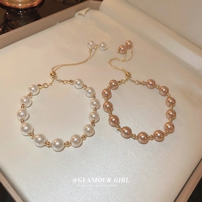 Wholesale Pearl Beaded Pull-out Bracelet