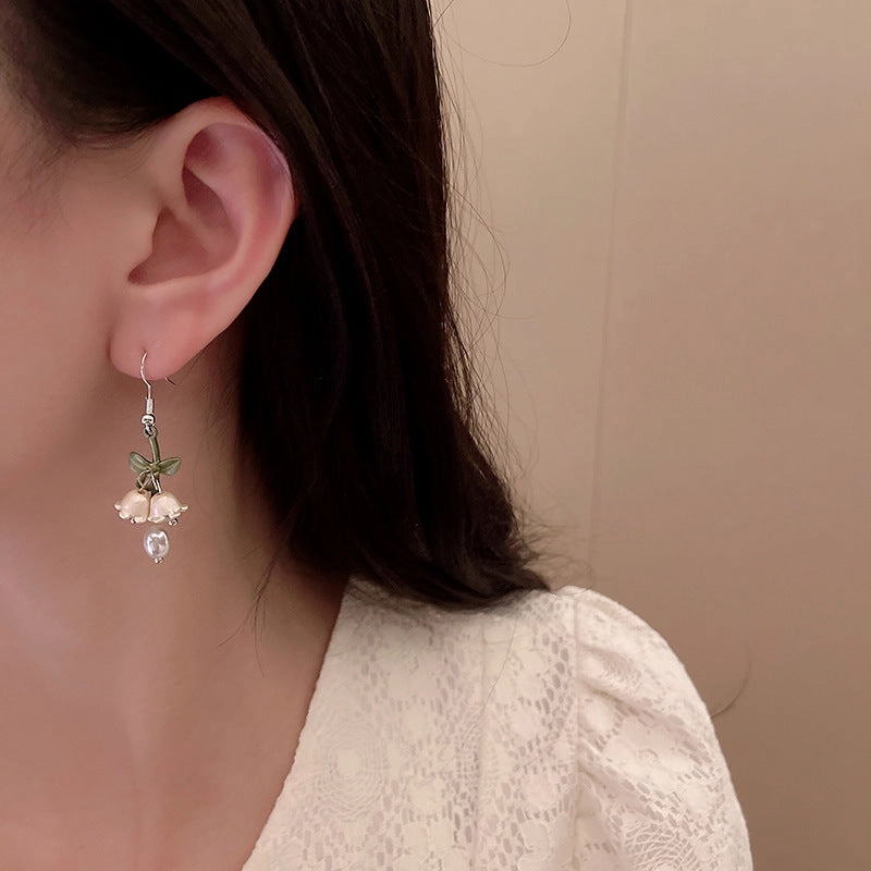 Wholesale Pearl Leaf Pearl Bracelet Earrings Necklaces
