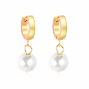 Wholesale Pearl Stainless Steel Earrings