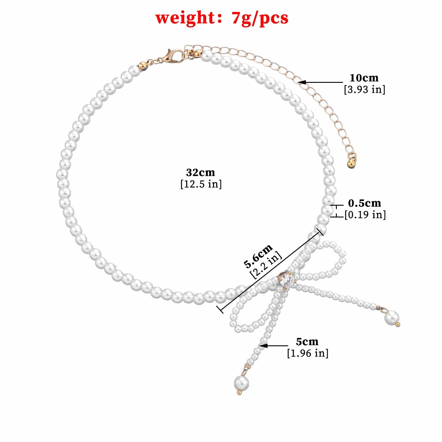 Wholesale Pearl Tassel Temperament Necklace Clavicle Chain