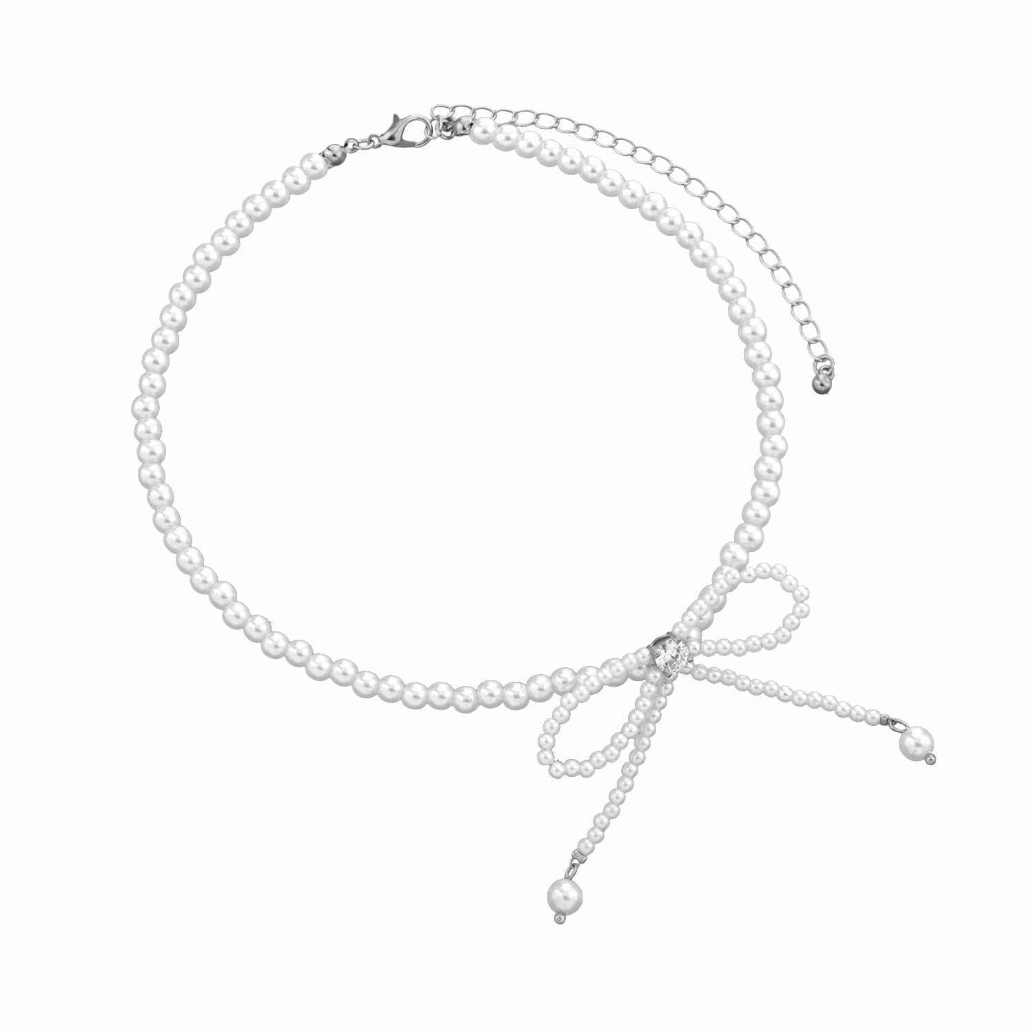 Wholesale Pearl Tassel Temperament Necklace Clavicle Chain